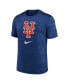 Men's Royal New York Mets Logo Velocity Performance T-shirt