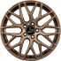 Колесный диск литой Ultra Wheels UA1E Race - EVO bronze matt 8x19 ET30 - LK5/112 ML66.5 в форме сухая版本 5, 112, 8, 30, 66.5, R19 - фото #2