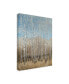 Фото #2 товара Tim Otoole Dusty Blue Birches I Canvas Art - 37" x 49"