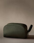 Technical fabric toiletry bag with handle