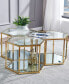 Radha Modular Hexagonal Coffee Table, 24"