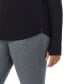 ფოტო #4 პროდუქტის Plus Size Long-Sleeve Crewneck Thermal Top