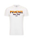 Фото #3 товара Men's and Women's White Phoenix Suns 2023 NBA Playoffs Rally the Valley Bingham T-shirt