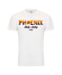 Men's and Women's White Phoenix Suns 2023 NBA Playoffs Rally the Valley Bingham T-shirt Белый, S - фото #3