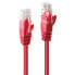 Фото #1 товара Жесткий сетевой кабель UTP кат. 6 LINDY 48032 Красный 1 m 1 штук