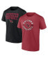 Фото #1 товара Men's Arizona Cardinals Serve T-Shirt Combo Pack