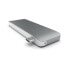 Фото #3 товара Satechi ST-TCUP - USB 3.2 Gen 1 (3.1 Gen 1) Type-C - MicroSD (TransFlash),SD - Gray - Aluminum - MacBook 12" - 84 mm