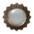 Фото #1 товара Настенное зеркало Чёрный Позолоченный Смола полистоун 30 x 1,8 x 30 cm