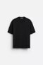 SOFT-TOUCH RIBBED T-SHIRT