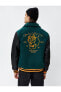 Фото #20 товара Куртка Koton Classic Eagle Embroidered Snap Button Coat