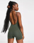 Pull&Bear seamless unitard in green