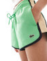 Фото #2 товара Lacoste contrast side short in green