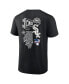 Фото #1 товара Men's Black Chicago White Sox Split Zone T-Shirt