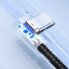 Фото #2 товара Kabel przewód kątowy USB-C - USB 2.0 480Mb/s 3A 3m czarny