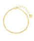 ფოტო #1 პროდუქტის 14K Gold Plated Mara Bracelet