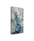 Фото #2 товара Marietta Cohen Art And Design 'Blue Floral Textile 2' Canvas Art - 10" x 19"