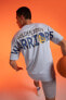 Фото #1 товара Футболка мужская defacto Fit NBA Golden State Warriors Boxi Fit 100% хлопок