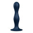 Double Ball-R Weighted Dildo Dark Blue