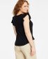 ფოტო #2 პროდუქტის Women's Flutter-Sleeve Crewneck T-Shirt, Created for Macy's