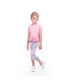 ფოტო #3 პროდუქტის Big Girls Eleni Sahara Printed Jersey Leggings