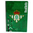 Фото #1 товара Блокнот Real Betis с винтажной спиралью, 80 листов