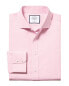 Charles Tyrwhitt Non-Iron Prince Of Wales Check Slim Fit Shirt Men's 16" - 36" Sing - фото #1