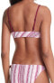 lemlem 286177 Neela Tie Front Bikini Top Swimwear Pink, Size Medium