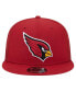 Фото #4 товара Men's Cardinal Arizona Cardinals Main Trucker 9FIFTY Snapback Hat