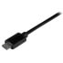 Фото #5 товара StarTech.com USB-C to Micro-B Cable - M/M - 2 m (6 ft.) - USB 2.0 - 2 m - USB C - Micro-USB B - USB 2.0 - Male/Male - Black