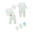 Фото #1 товара 7Pcs Set Disney Baby Wishes+Dreams Baby Boy Sleep 'n Play Newborn3-6 Months Blue