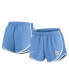 Women's Carolina Blue North Carolina Tar Heels Primetime Tempo Performance Shorts