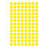 Фото #5 товара Avery Zweckform Avery Colour Coding Dots - Yellow - Yellow - Circle - Paper - 8 yr(s) - Consumer unit single - Child