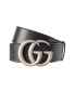 Gucci Double G Buckle Leather Belt Men's