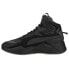 Фото #3 товара Puma Militia RsX High Top Mens Black Sneakers Casual Shoes 38041401