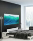 Blue Wave Frameless Free Floating Tempered Art Glass Wall Art by EAD Art Coop, 36" x 72" x 0.2"