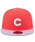 ფოტო #4 პროდუქტის Men's Red, Purple Chicago Cubs Spring Basic Two-Tone 9FIFTY Snapback Hat