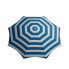 Фото #1 товара Пляжный зонт Лучи Белый/Синий Ø 240 cm