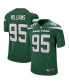 Фото #2 товара Men's Quinnen Williams Gotham Green New York Jets Game Jersey