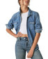 ფოტო #1 პროდუქტის Women's Authentic Heritage Cotton Denim Shirt