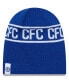 Фото #1 товара Men's Blue Chelsea Wordmark Skull Knit Hat