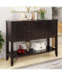 Фото #1 товара Vintage Cambridge Console Table with Ample Storage