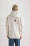 Erkek Sweatshirt Bej B4751ax/gr437