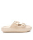 ფოტო #2 პროდუქტის Women's Rubber Flat Sandals By Beige