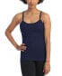 Фото #1 товара Топ спортивный American Fitness Couture для женщин со встроенным бюстгальтером, модель Racerback Y