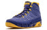 Кроссовки мужские Air Jordan 9 Retro Calvin Bailey жёлто-фиолетовые 42.5 - фото #3