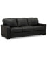 Фото #3 товара Ennia 82" Leather Sofa, Created for Macy's