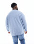 Фото #4 товара Polo Ralph Lauren Big & Tall icon logo loopback terry sweatshirt in light blue