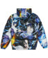 Men's Naruto Sasuke All Over Print Puffer Jacket