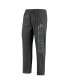 ფოტო #5 პროდუქტის Men's Heathered Charcoal, Carolina Blue North Carolina Tar Heels Meter T-shirt and Pants Sleep Set