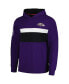 Фото #2 товара Men's Purple Baltimore Ravens Morgan Long Sleeve Hoodie T-shirt